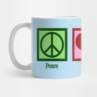 Peace Love Tomography Mug